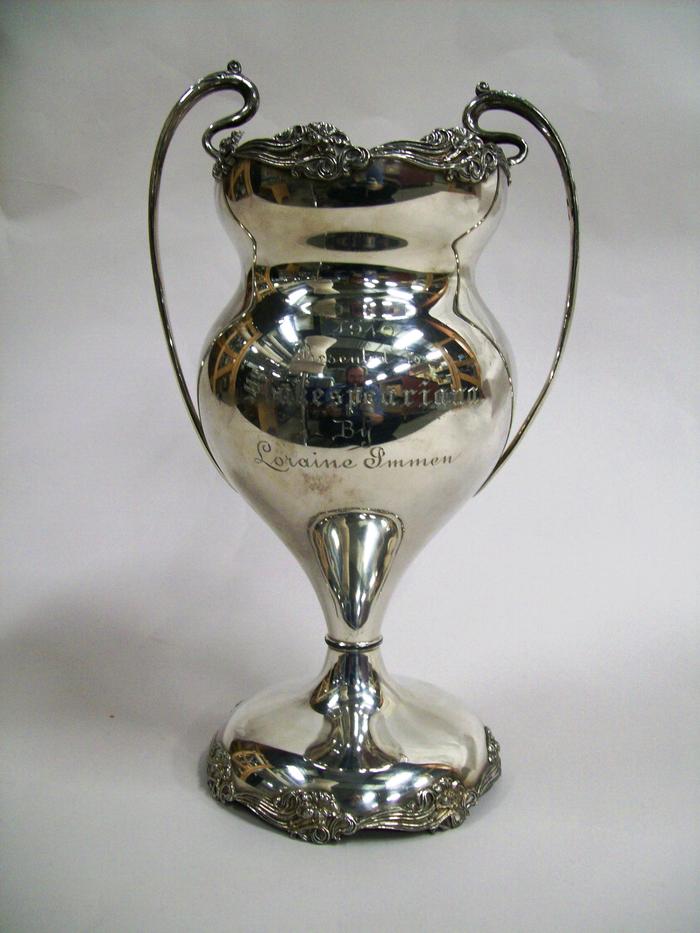 Silver Vase Or Loving Cup, Shakespeariana, 1910