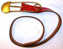 Woman's Red Belt