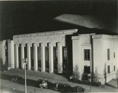 Photograph, Civic Auditorium Exterior