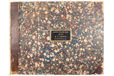 Account Book of U. S. Army Disbursements kept by Army Paymaster H. C. Grout