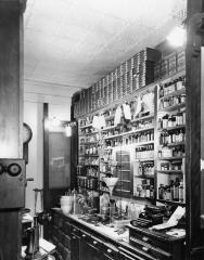 Photograph, Prescription Counter In Rudell Drugstore