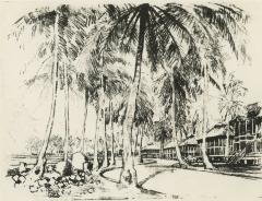 Photograph, Joseph Pennell Colon, Panama Drawing