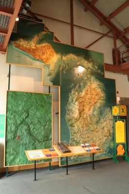 Topographical Map of Michigan