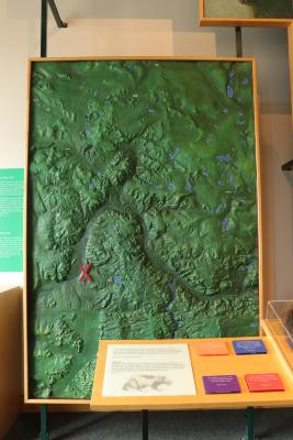 Topographical Map of Kent County