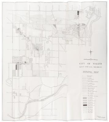 Zoning Map, City of Walker
