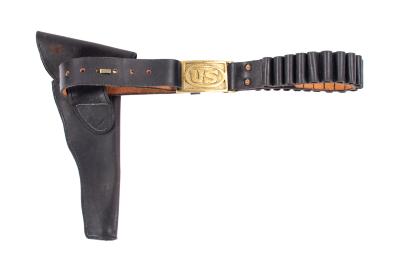Military Belt and Holster (Reproduction)