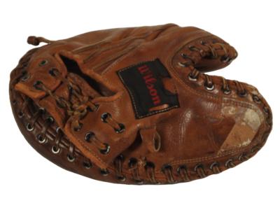 Catcher's Mitt, Grand Rapids Chicks,  All-american Girls Baseball League Archival Collection #66