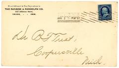Letter, from The Ransom and Randolph Co. 