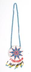 Rosette Beaded Necklace