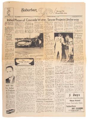Newspaper, 'suburban Life'