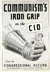 Booklet, Communism's  Iron Grip On The Cio