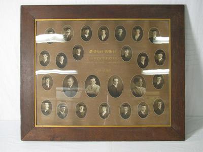 Framed Photograph, Michigan College Of Chiropractic