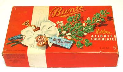 Candy Container, Mistletoe Assorted Chocolates