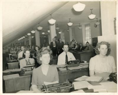 Photograph, Stenography Class 