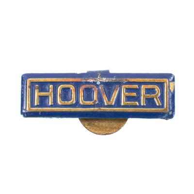 Pin back button, Hoover