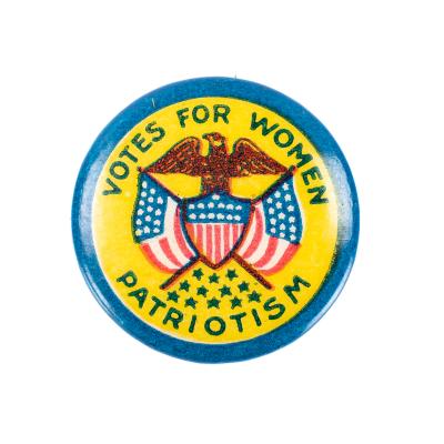 Pin back button, Votes for Women