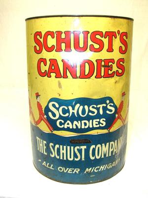 Candy Container, Filled Raspberries