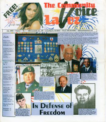Newspaper, The Community Voice / La Voz