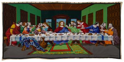 Beaded Tapestry, The Last Supper 