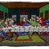 Beaded Tapestry, The Last Supper 