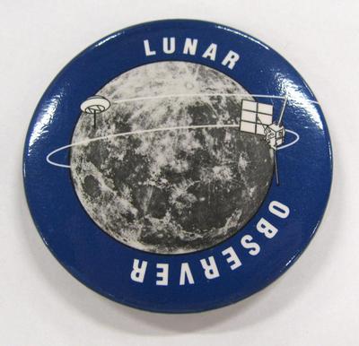 Promotional Button, Lunar Observer