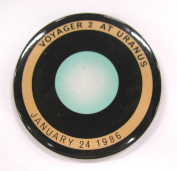 Promotional Button, Voyager 2 At Uranus