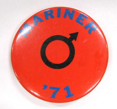 Promotional Button, Mariner