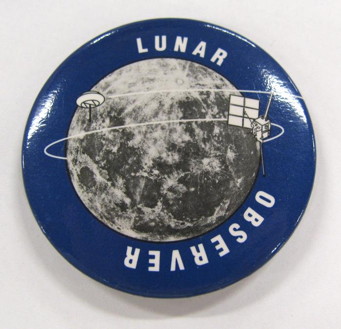 Promotional Button, Lunar Observer
