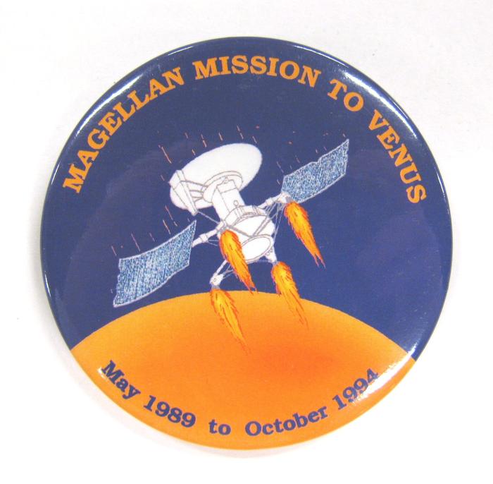 Promotional Button, Magellan Mission To Venus