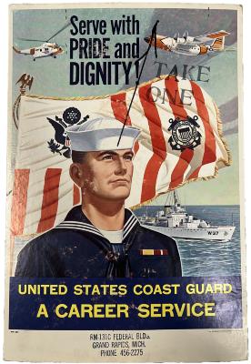Poster, "Serve with Pride and Dignity"
