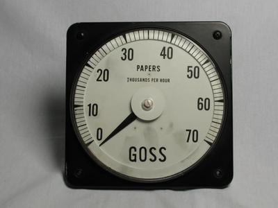 Tachometer, Paper
