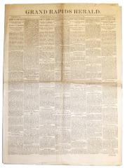 Newspaper, 'hurt On The Rail'