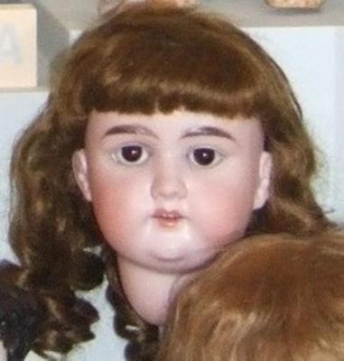 Floradora Doll #5, Bisque Head And Wig (no Body);Floradora Doll #5, Body