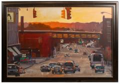 Painting, View of Fulton St.