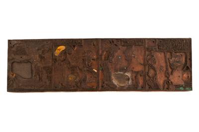 Printing Block, Comic Strip, Gambling 