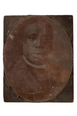 Printing Block, Oval Portrait