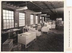 Photograph, Gunn Furniture Company, Desk Assemblers and Craftsman