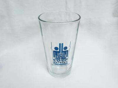 Pint Glass, High Five Co-op Brewery