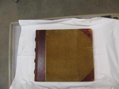 Ledger Book, Colonial Manufacturing Company, Colonial Clocks