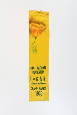 Ribbon, Ladies Of The Grand Army Of The Republic