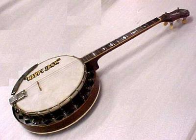 Banjo, 'happy Jack'