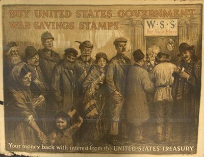 Poster, War Savings Stamps