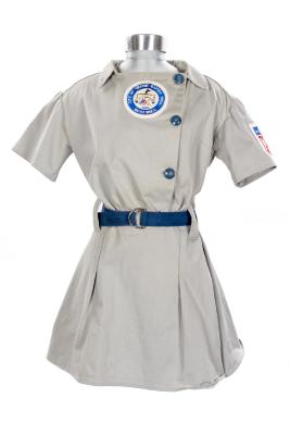 Grand Rapids Chicks Gray Away Game Uniform