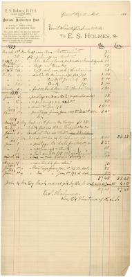 Account Expenditures, Kent Scientific Institute