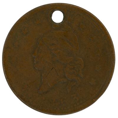 Civil War Token, 'value Me As You Please'