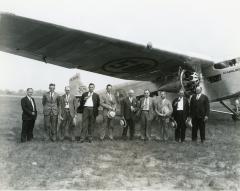 Photograph, Standard Oil Company of Indiana Promotional Airplane