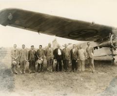 Photograph, Standard Oil Company of Indiana Promotional Airplane