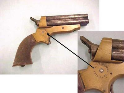 Pistol, Sharps Pocket Pistol