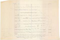 Map, Plat, Cemetary Of The Town Of Ada, 1883