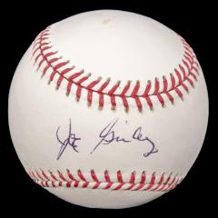 Autographed Baseball, Joe Ginsberg